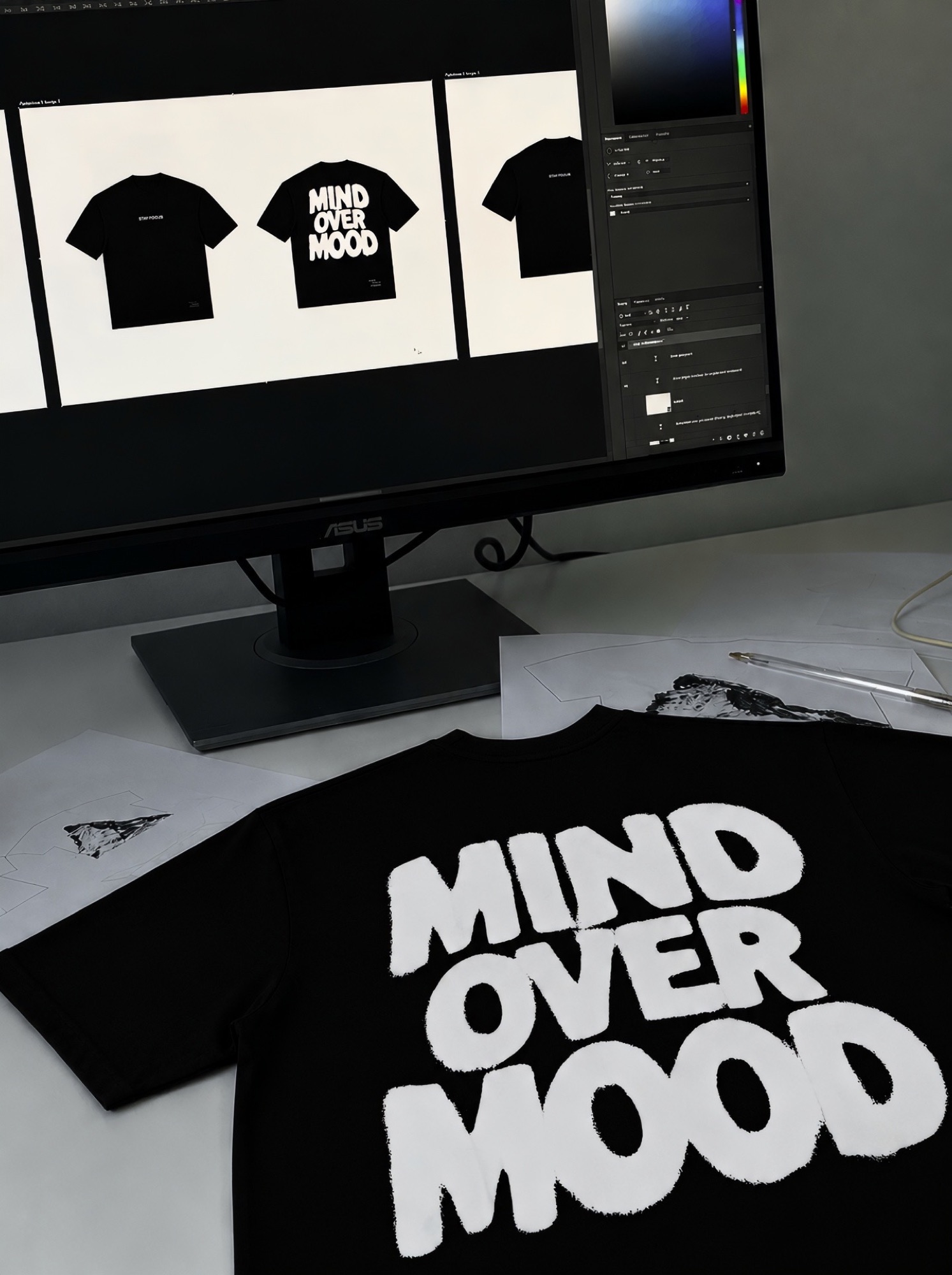 Detalle del gráfico Mind Over Mood durante su diseño
